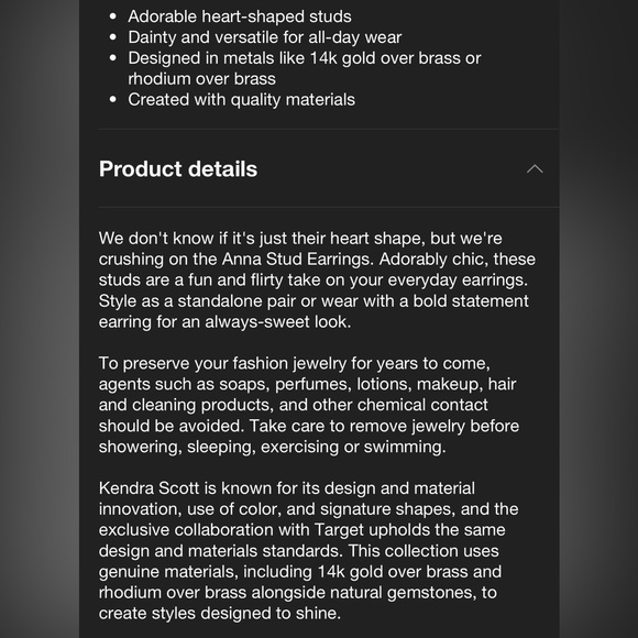 Kendra Scott Anna Stud Earrings - Iridescent Navy NWT - Picture 2 of 6